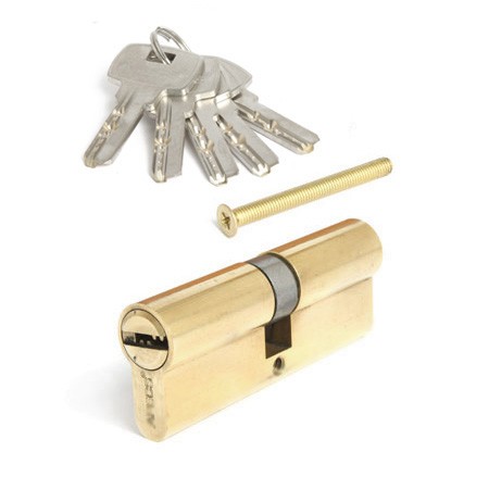 Цилиндр для замка ключ / ключ Apecs SM-80-G золото