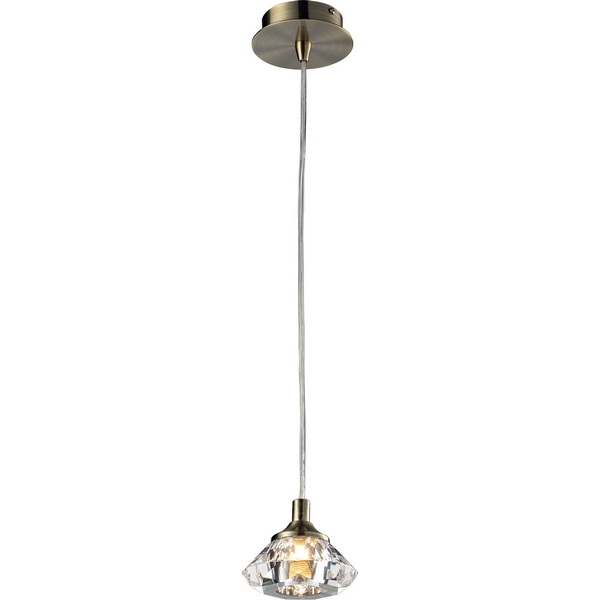 Светильник подвесной N-Light 907-01-56 antique brass