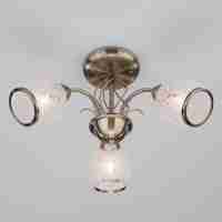 Подвесная люстра Eurosvet 30026/3 античная бронза