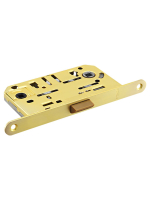 Замок межкомнатный Morelli 1895P MSG бесшумный, цвет мат.золото сатинированное