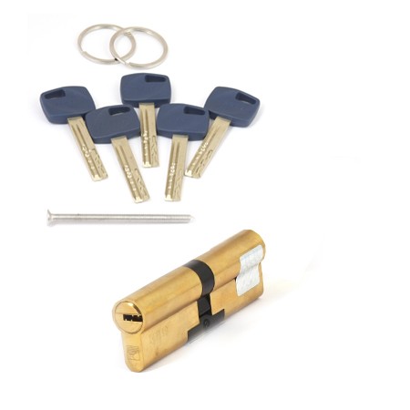 Цилиндр для замка ключ / ключ Apecs Premier XR-100-G золото