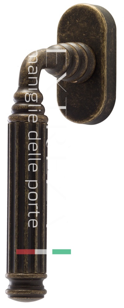 Оконная ручка Extreza BENITO (Бенито) 307 HW античная бронза F23