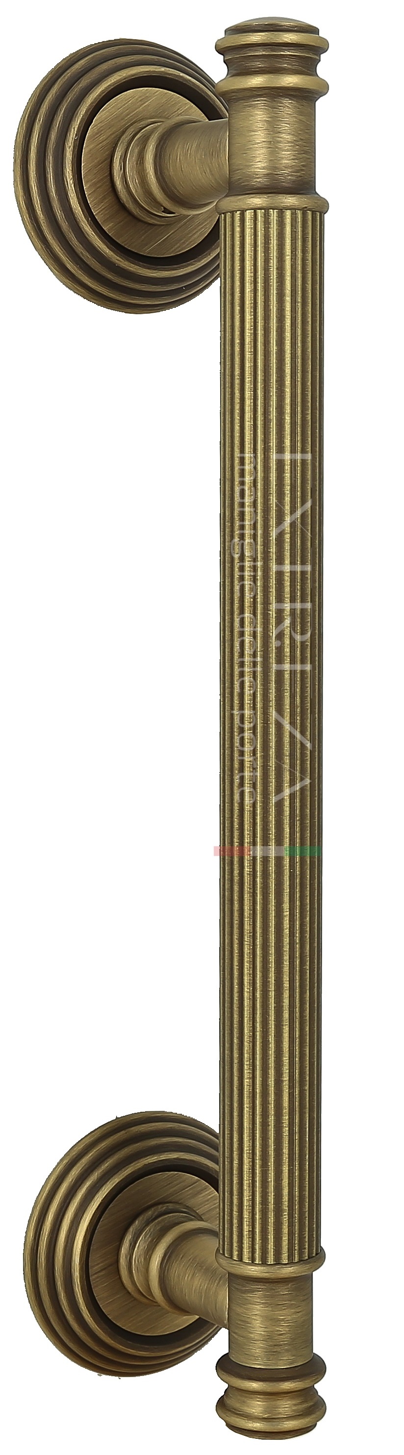 Ручка скоба дверная Extreza BENITO (Бенито) 275 мм (225 мм) R05 матовая бронза F03