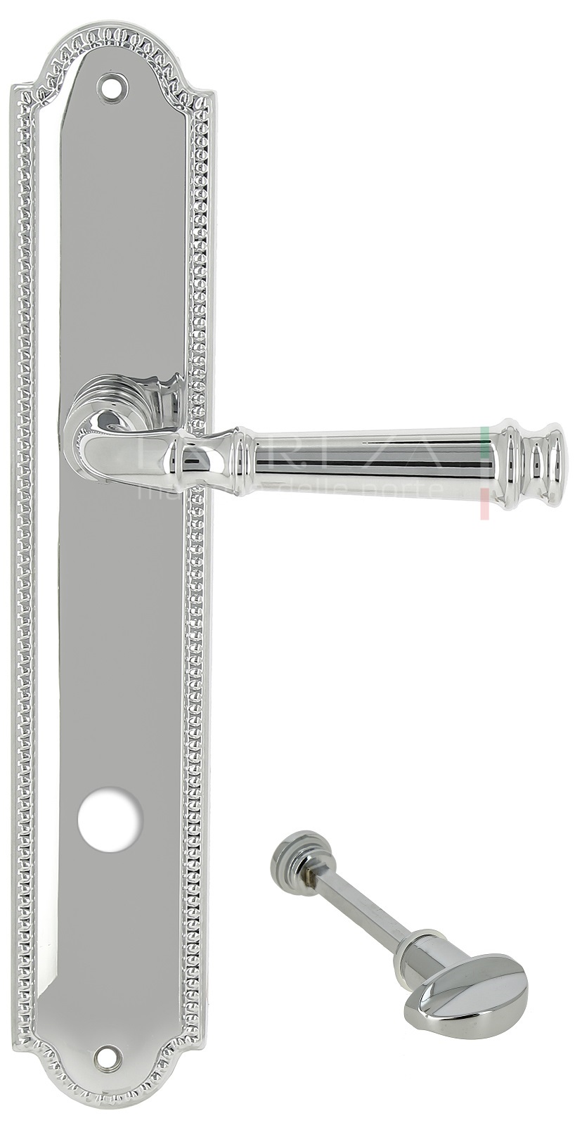 Ручка дверная Extreza BONO (Боно) 328 на планке PL03 WC полированный хром F04