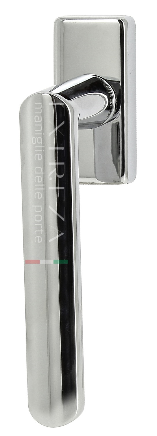 Оконная ручка Extreza Hi-Tech AQUA (Аква) 113 HW полированный хром F04