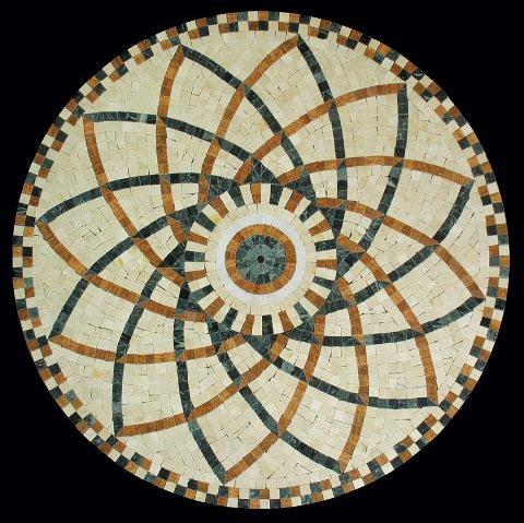 Мозаика Natural Мозаичные Розоны PH-15 произв. чип 100х100