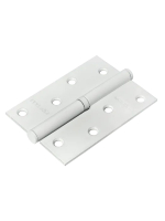 Петля карточная разъемная Morelli MSND 100X70X2.5 W R с подшипником стальная правая, врезная, цвет белый, сталь