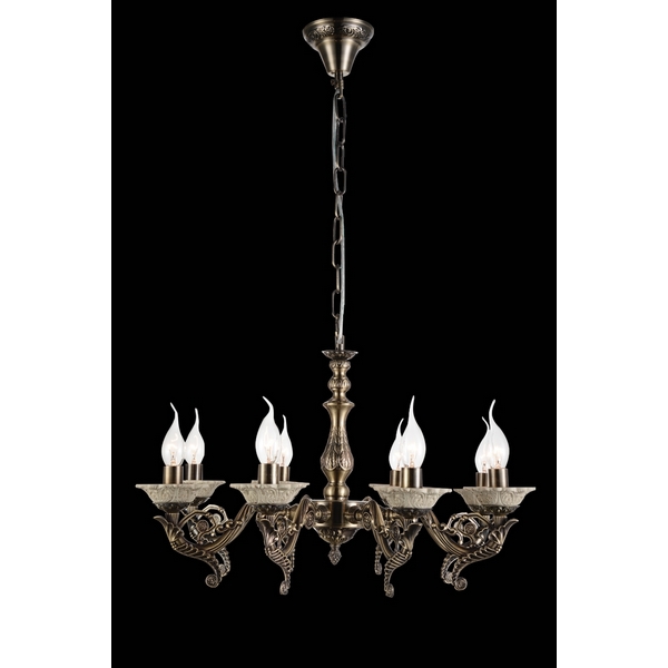 Подвесная люстра Natali Kovaltseva Intrigue II INTRIGUE II 70042-8C ANTIC BRASS