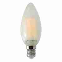 Лампа светодиодная филаментная Thomson E14 7W 4500K свеча матовая TH-B2136