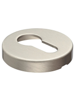 Накладка на евроцилиндр Morelli Luxury LUX-KH-R6 NIS, цвет - матовый никель