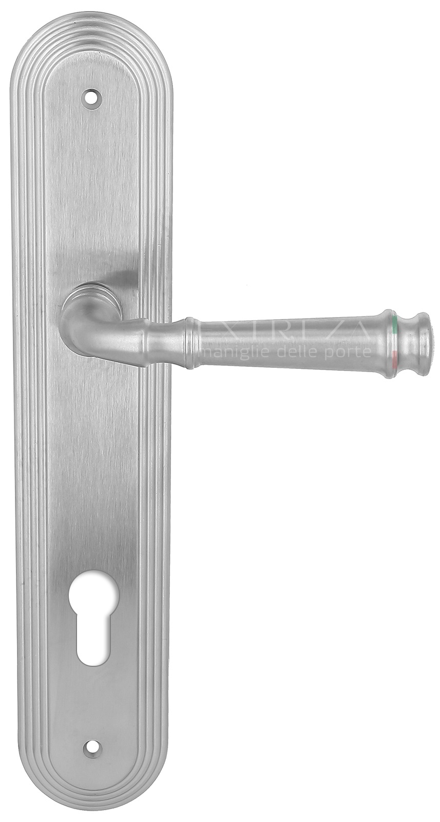 Ручка дверная Extreza BONO (Боно) 328 на планке PL05 CYL матовый хром F05