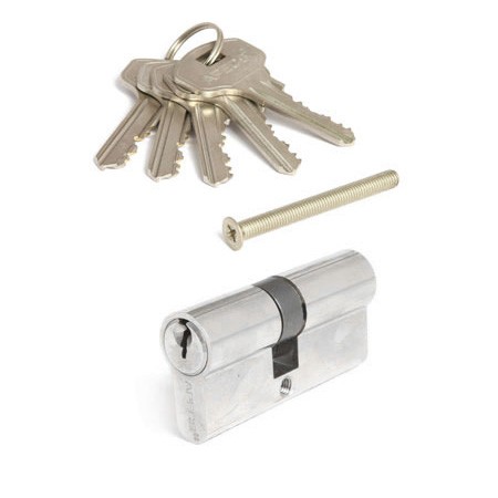 Цилиндр для замка ключ / ключ Apecs SC-65(30/35)-NI (SC-65(30/35)-Z-NI) никель