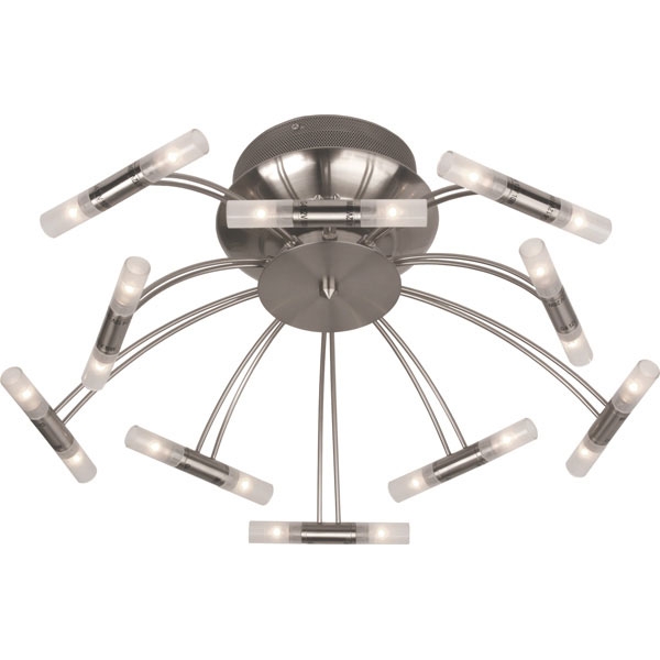 Потолочная люстра N-Light P-813 P-813/20 satin chrome