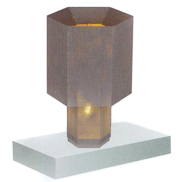 Интерьерная настольная лампа DeLight Collection KM0130P-1 silver