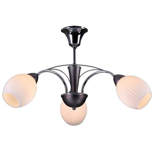 Потолочная люстра Natali Kovaltseva Savona SAVONA 11402/3C CHROME, GREY