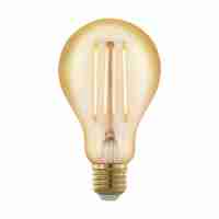 Лампа светодиодная филаментная диммируемая Eglo E27 4W 1700К золотая 11691