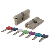 Цилиндровый Punto (Пунто) механизм MaxPro7000Key80mm(30+10+40) SN никель 7key