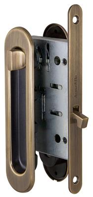 Ручки купе для раздвижных дверей Armadillo SH011-BK WAB-11 матовая бронза