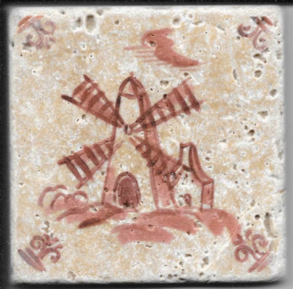 Плитка керамическая Stone4Home Provance Изразцы Provance И 3 декор 10х10
