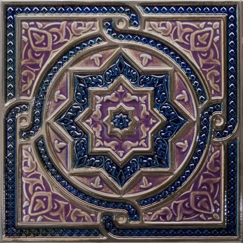 Плитка керамическая Absolut keramika Tripoli Composicion Tripoli Cobalto декор 30х30