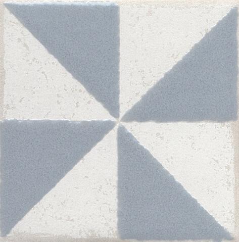Плитка керамическая Kerama Marazzi Амальфи орнамент серый STG\C407\1270 вставка 9,9х9,9