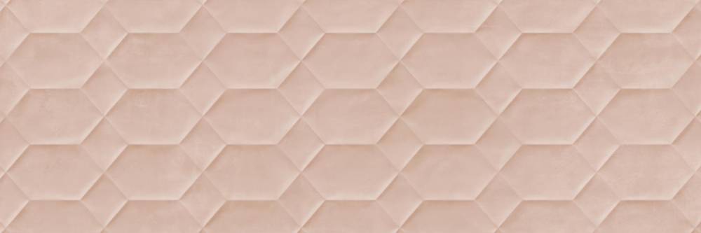 Плитка керамическая Ragno R79P Resina Rosa Struttura Bee 3D rett. 40x120