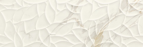 Плитка керамическая Ragno R4UJ05 Bistrot Calacatta Michelangelo Struttura Natura 3DRet 40x120