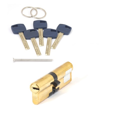 Цилиндр для замка ключ / ключ Apecs Premier XR-100(45/55)-G золото