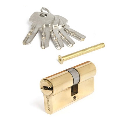 Цилиндр для замка ключ / ключ Apecs SM-60-G золото