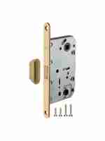 Защелка врезная магнитная ML96WC-50/BL SSG (сатин.золото) блистер