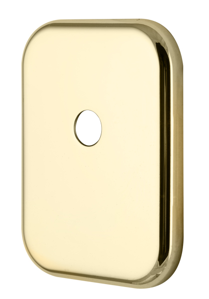 Квадратная накладка на цилиндр со штоком Armadillo BK-DEC SQ (ATC Protector 1) GP-2 золото