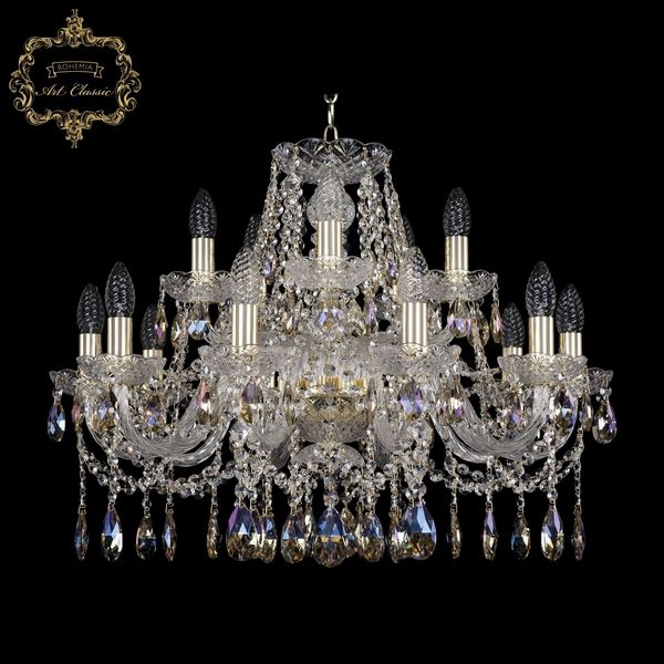 Люстра подвесная Art Classic 11.12.10+5.240.Gd.Sp.K801