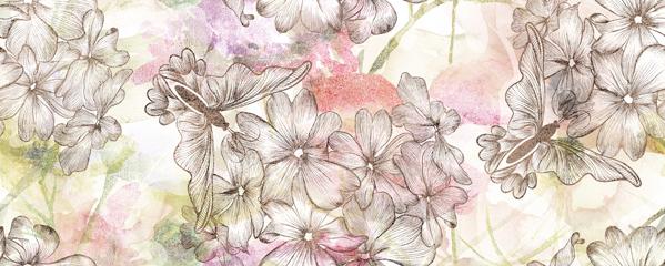 Плитка керамическая Cerrol Imperia Plus Centro Koliber Olivka декор 20х50