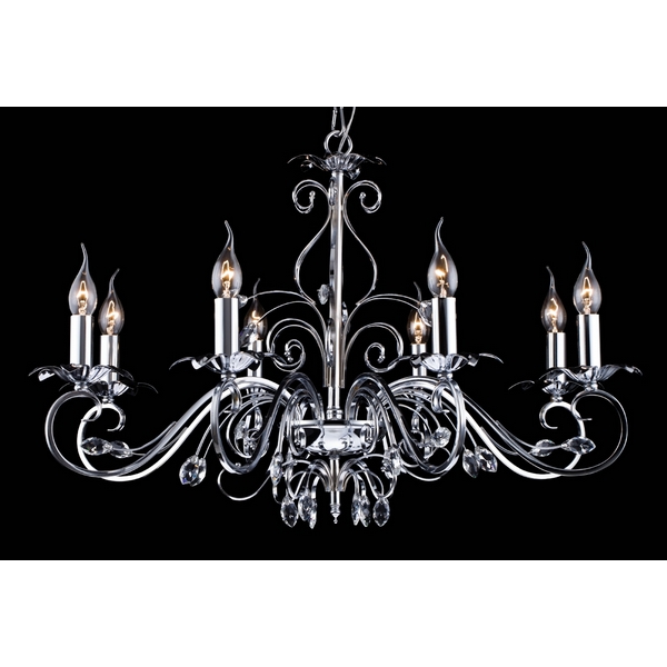 Подвесная люстра Natali Kovaltseva Excellent EXCELLENT 70021-8C CHROME