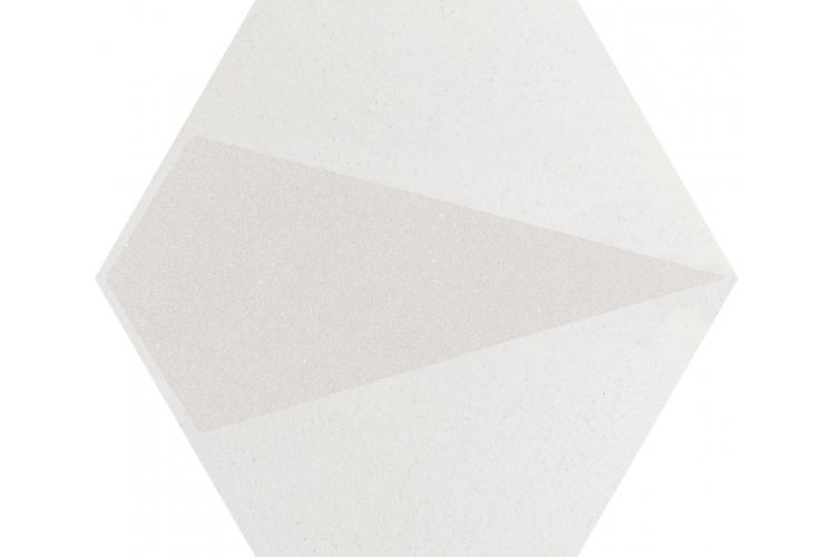 Плитка керамическая Paradyz Esagon Concrete Silver B настенная 19,8х17,1