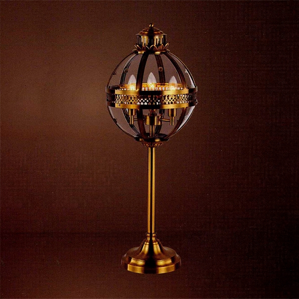 Интерьерная настольная лампа DeLight Collection KM0115T-3S brass