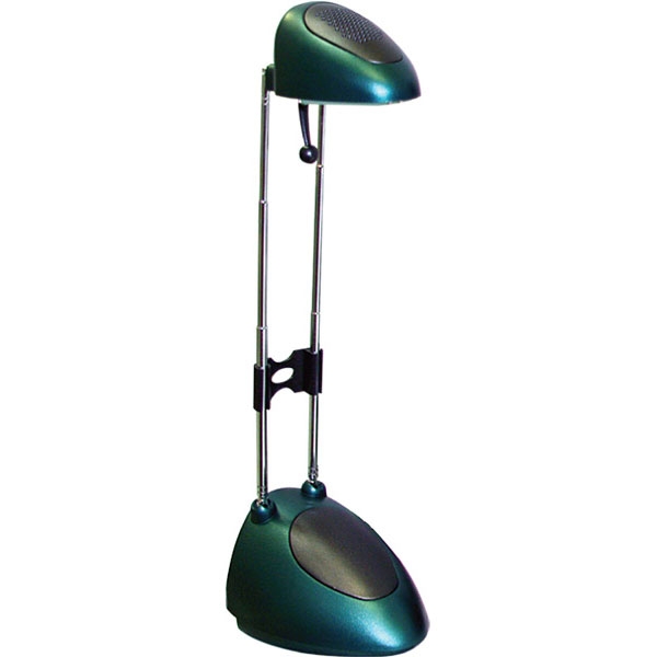 Интерьерная настольная лампа N-Light TX-2244-01 зеленый металлик -черная вставка