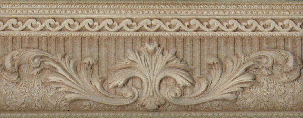 Плитка керамическая Aparici Palazzo Ducale Beige Cenefa бордюр 10х25,1
