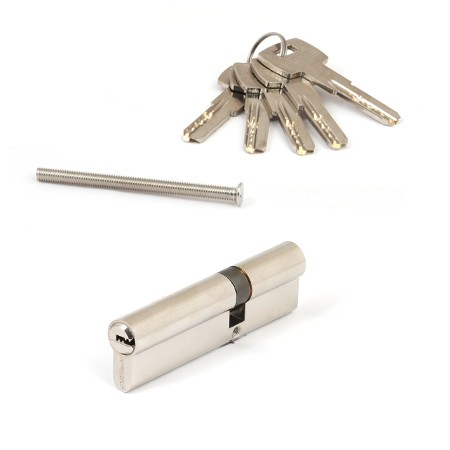 Цилиндр для замка ключ / ключ Apecs SM-105(40/65)-NI никель