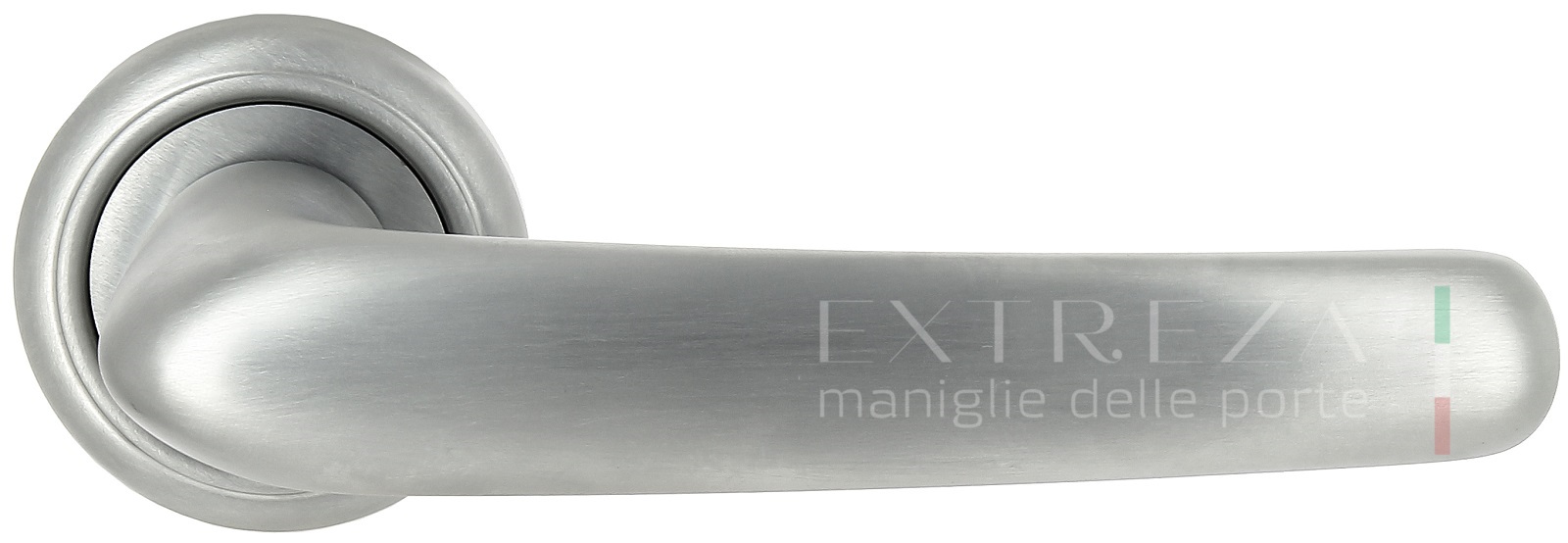 Ручка дверная Extreza MONACO (Монако) 330 на розетке R01 матовый хром F05