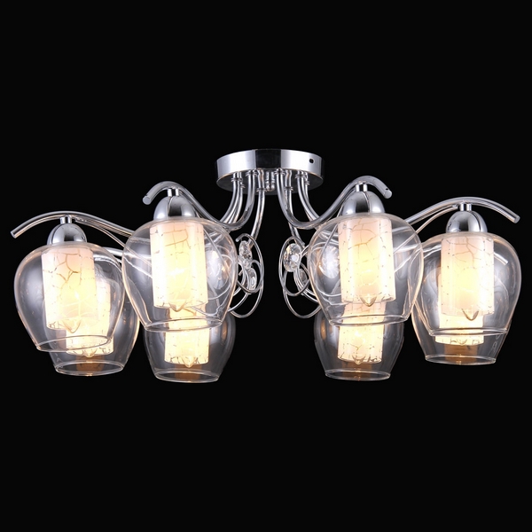 Люстра потолочная Natali Kovaltseva 75020-8C CHROME