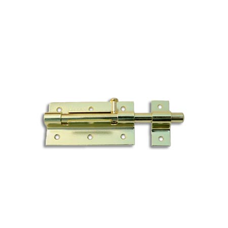 Шпингалет дверной накладной Apecs DB-02-80-G золото