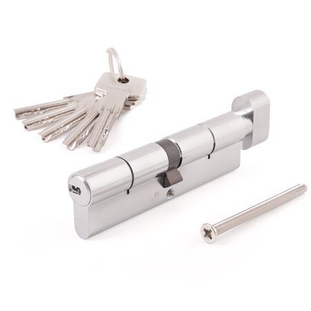 Цилиндр для замка ключ / ключ ABUS KD6N Z55/K55KD W/5 LONG KEY никель