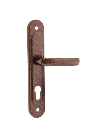 Ручка дверная Zenit (Зенит) на планке РФ1-68.02 медь