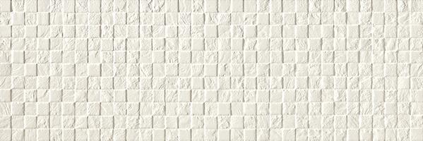 Плитка керамическая Impronta Stone Plan Wall Tessere Bianco Mos декор 32х96,2