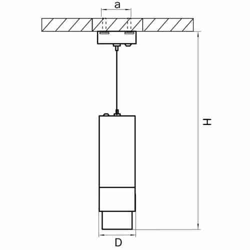 Подвесной светодиодный светильник Lightstar Fuoco 130046