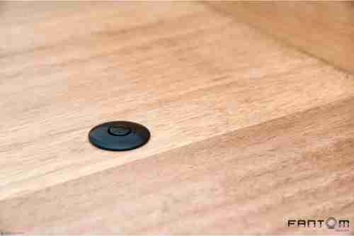 Упор дверной скрытый магнитный автоматический FANTOM PREMIUM HGT007 черный