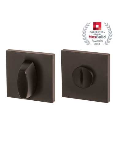 Комплект: Ручки Armadillo MIRAGE USS BPVD-77 + Завертка BK6.K.USS52 BPVD-77 вороненый никель