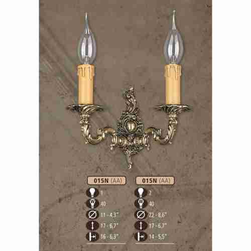 Бра Riperlamp 015N/2 AA