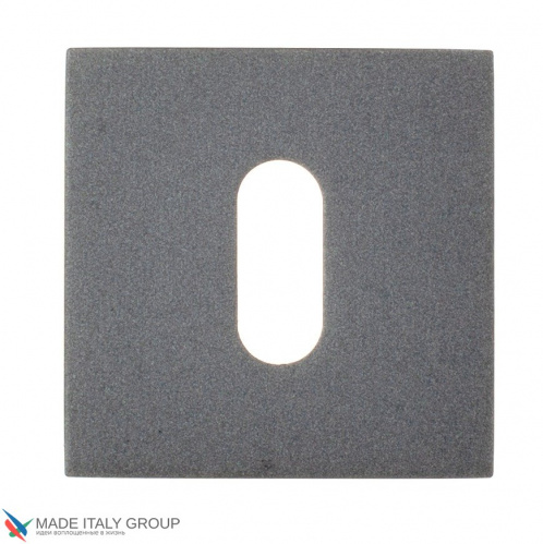 Накладка под ключ буратино на квадр. основании Fratelli Cattini  FCT206 KEY 8-GA антрацит серый